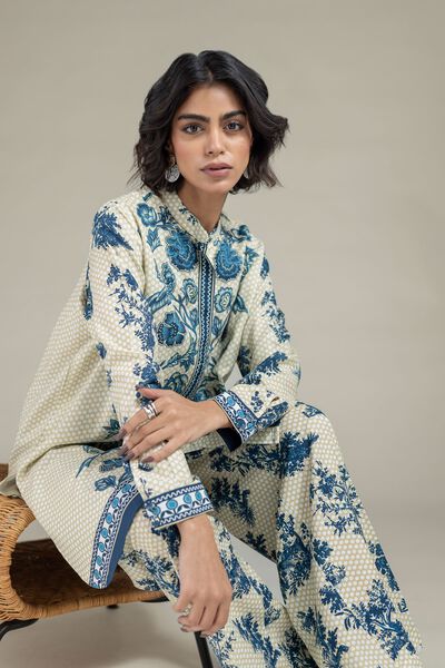 Printed | Raw Silk | Kurta | GBP 22.00
