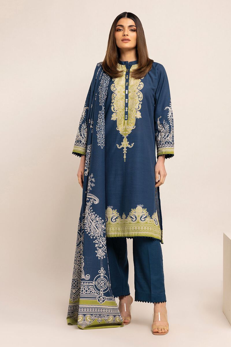Embroidered | Khaddar | Fabrics 3 Piece | null