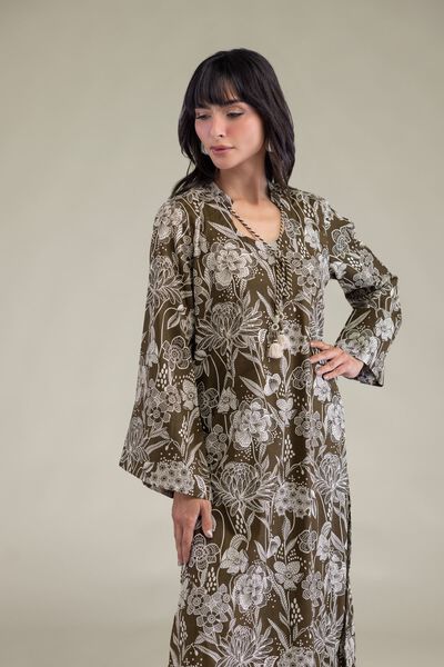 Printed | Cambric | Floral Longline Kurta | GBP 20.00