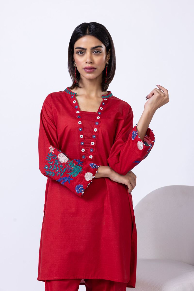 Embroidered | Cotton Dobby | Kurta | null