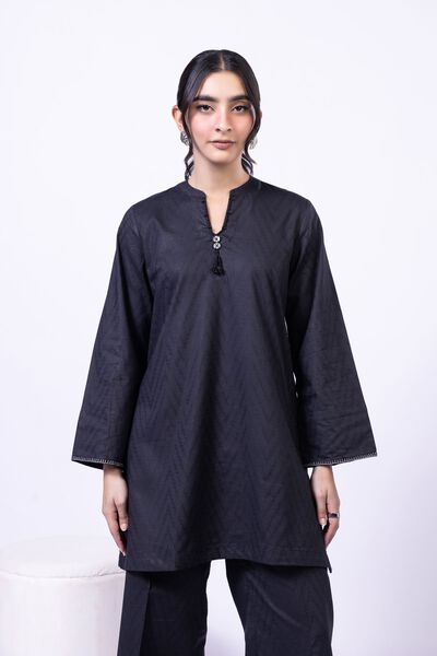 Dyed | Jacquard | Kurta | GBP 25.00