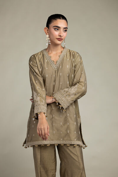 Raw Silk | Raw Silk Kurta | GBP 55.00