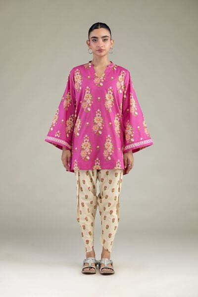 Printed | Cambric | Floral Cambric Shalwar | GBP 25.00