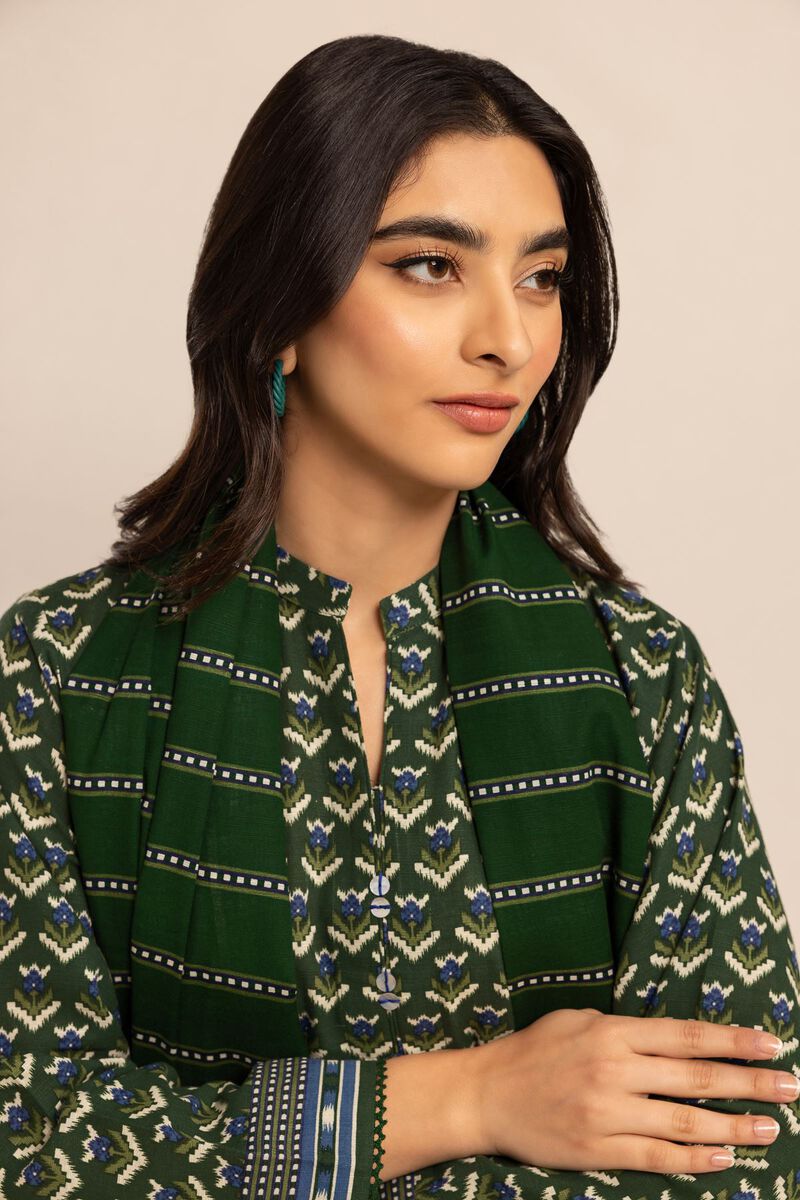 Printed | Light Khaddar | Fabrics 3 Piece | null