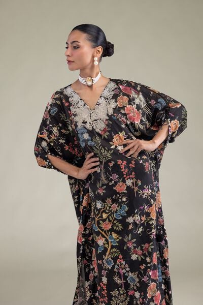 Embroidered | Raw Silk | Kurta | GBP 40.00