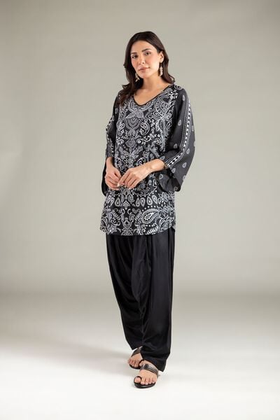 Printed | Viscose | Solid Shalwar | GBP 20.00