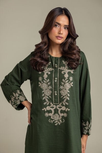 Embroidered | Khaddar | Kurta | GBP 35.00