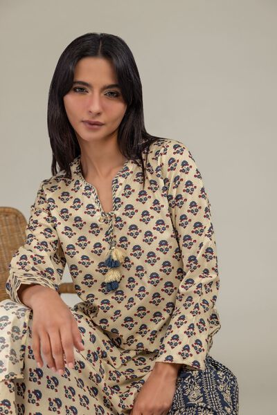Printed | Cambric | Floral Longline Kurta | GBP 9.00