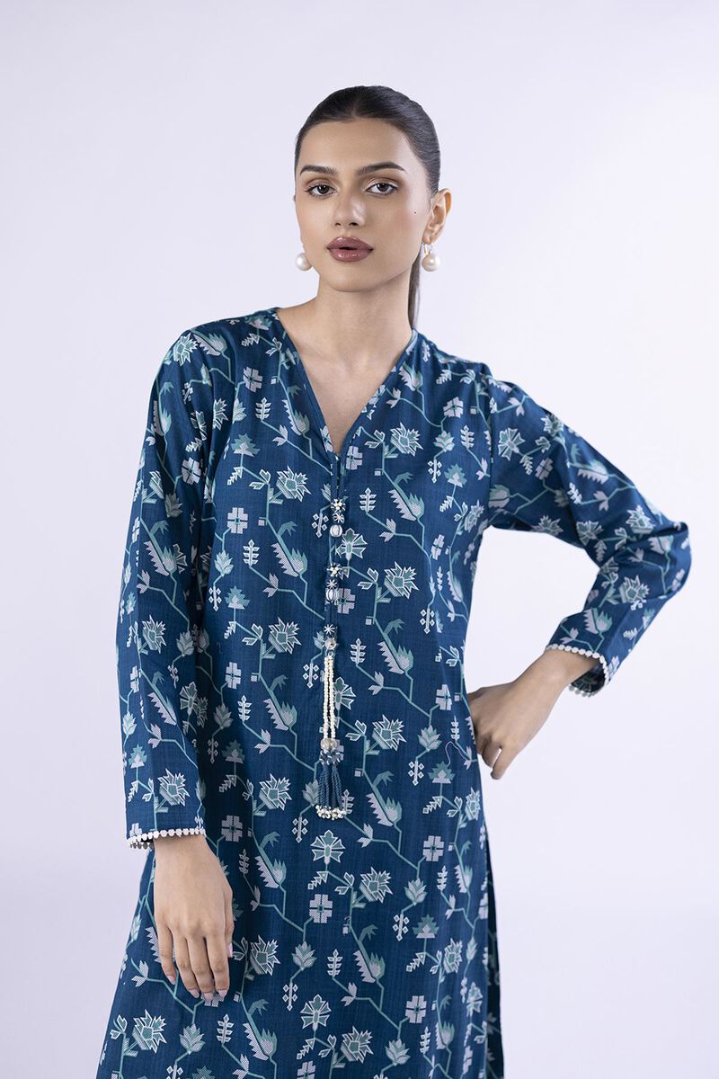 Printed | Crosshatch Poplin | Kurta | GBP 20.00