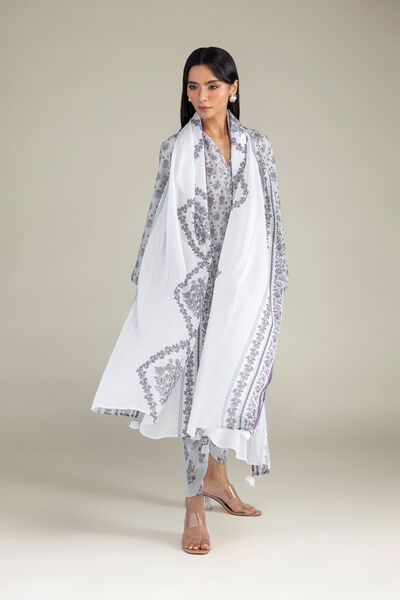 Printed | Lawn | Floral Lawn Dupatta | GBP 25.00