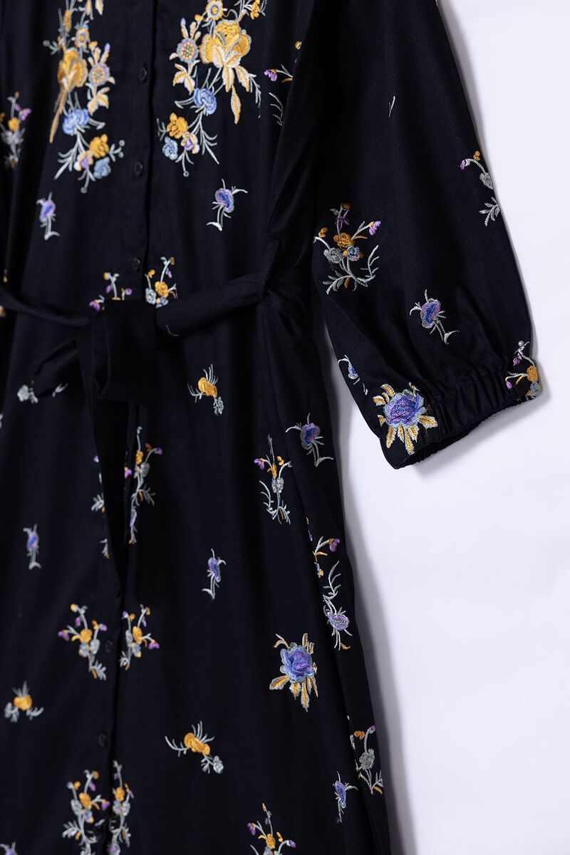 Embroidered | Cotton Cottel | Maxi Dress | null