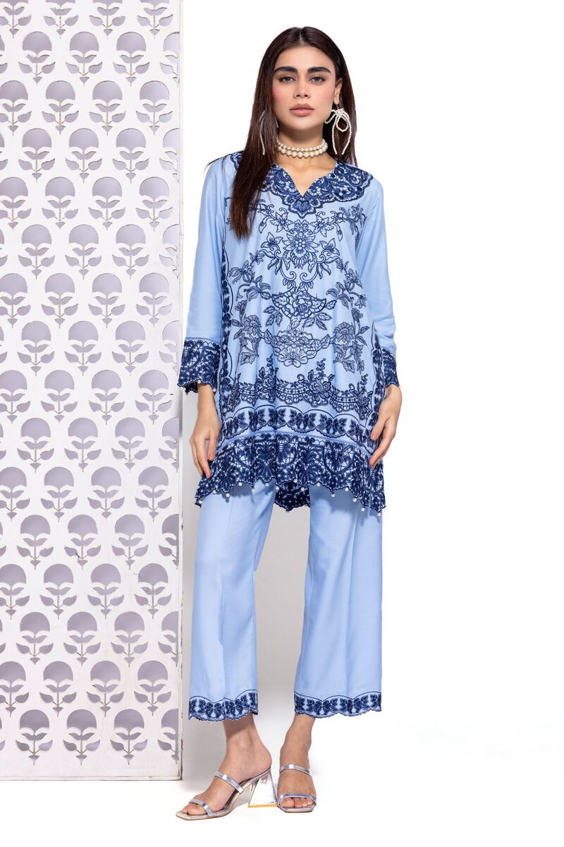 Embroidered | Viscose Oak Silk | Kurta | GBP 18.00