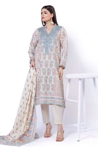 Embroidered | Messuri | Fabrics 3 Piece | GBP 22.50