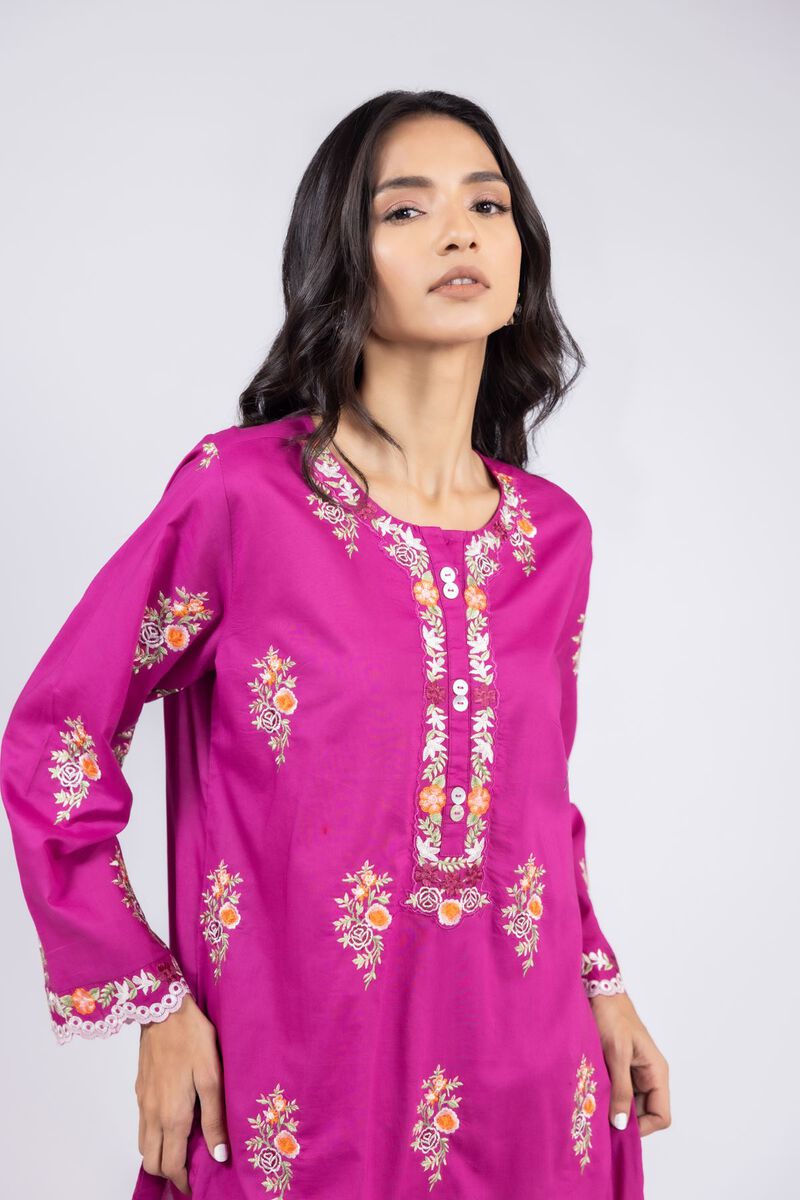 Embroidered | Cambric | Kurta | GBP 25.00