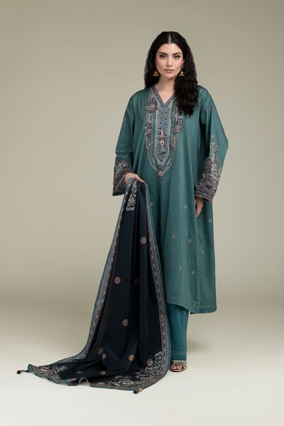Printed | Jacquard | Fabrics 3 Piece | GBP 45.00