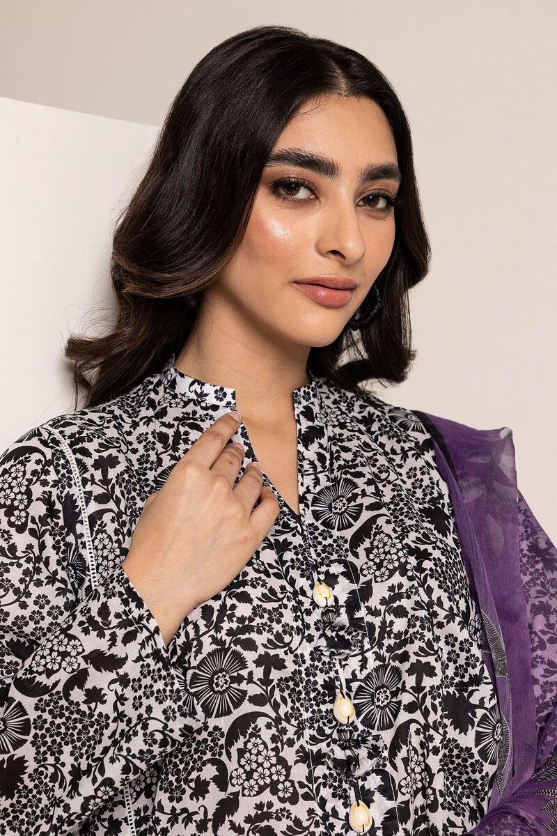 Buy Fabrics 2 Piece | Top Dupatta | 5.40 GBP | 1001772268 | Khaadi ...
