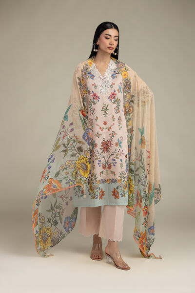 Embroidered | Cambric | Tailored 3 Piece | GBP 70.00
