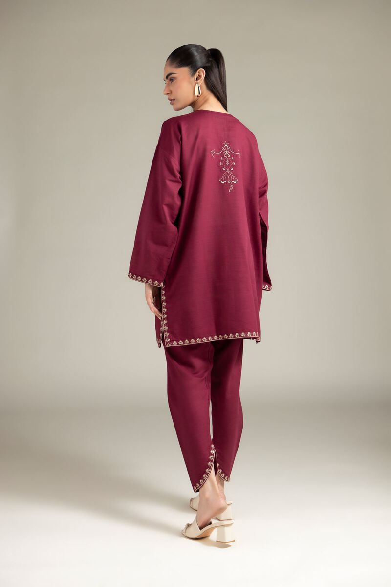 Embroidered | Textured Cotton | Kurta | GBP 18.00