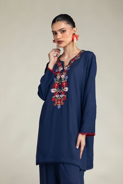Embroidered | Raw Silk | Kurta | GBP 30.00