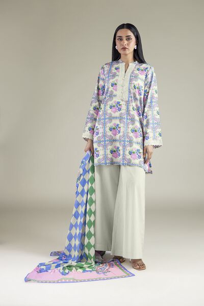 Embroidered | Lawn | Fabrics 3 Piece | GBP 30.00