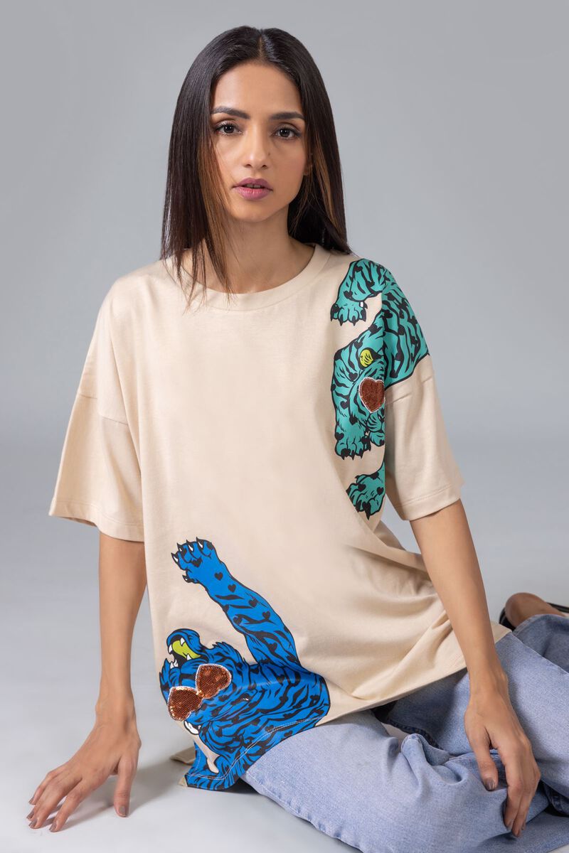 Embroidered | Cotton Jersey | T-shirt | null
