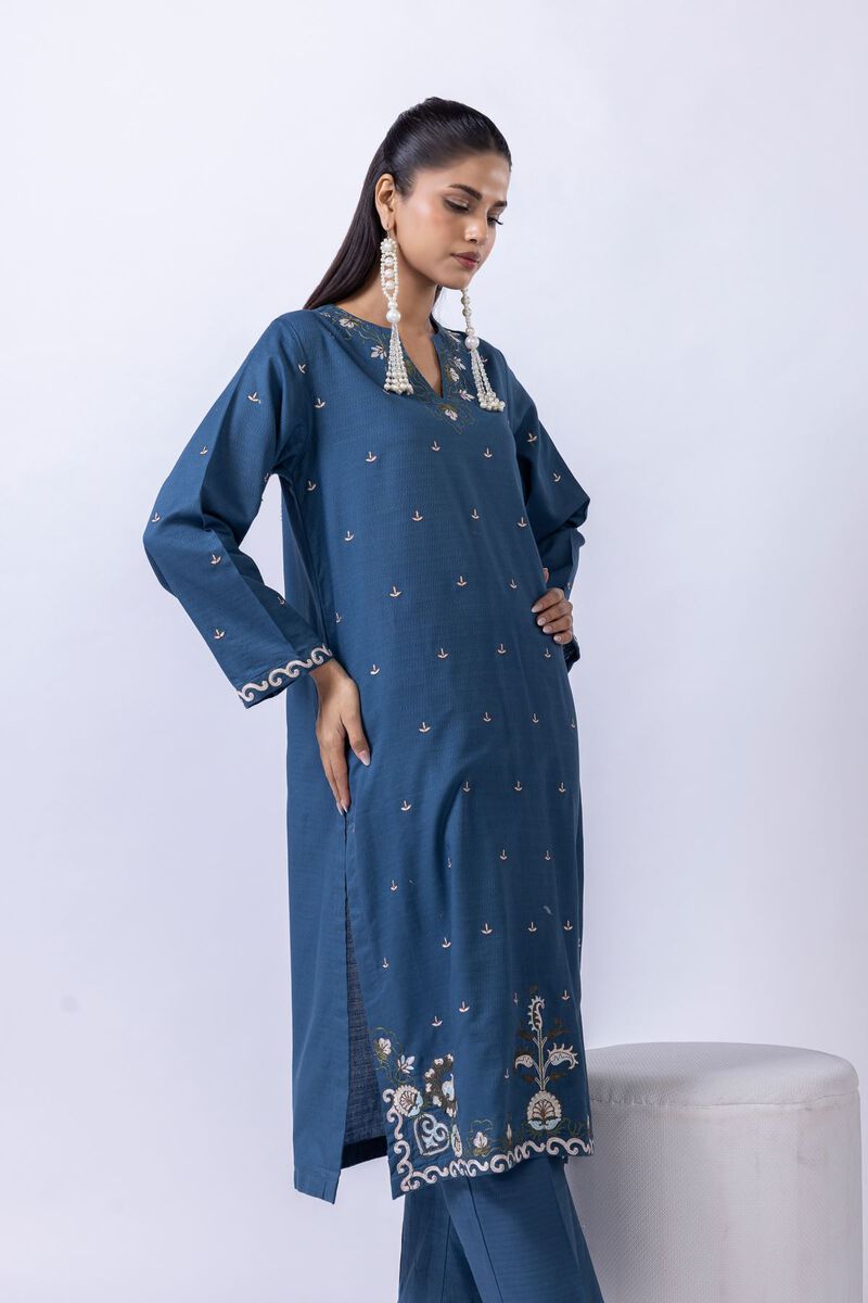 Embroidered | Cotton Dobby | Kurta | GBP 30.00
