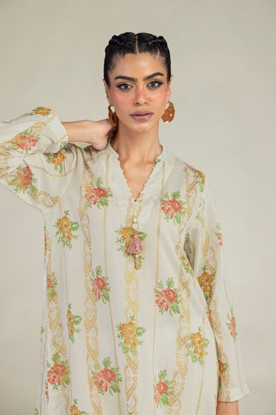 Printed | Cambric | Long Cambric Kurta | GBP 30.00