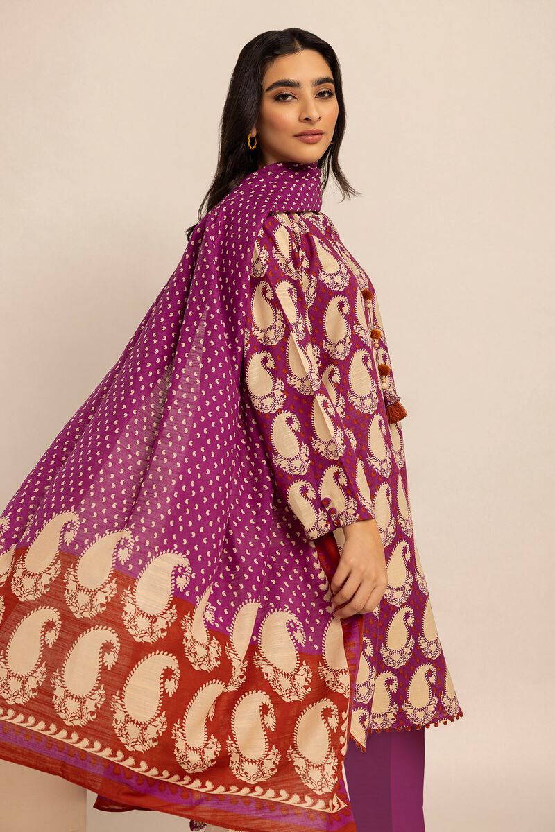 Printed | Khaddar | Fabrics 3 Piece | null