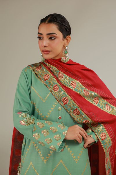 Raw Silk | 3 Piece Co-ord Set | GBP 95.00