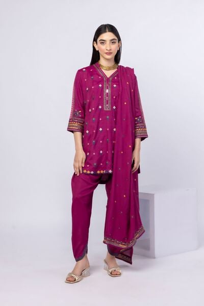 Embroidered | Russian Raw Silk | Kurta | GBP 45.00
