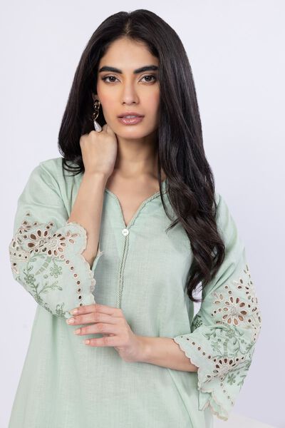 Embroidered | Linen Cotton | Kurta | GBP 30.00