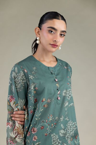 Printed | Cambric | Floral Cambric Kurta | GBP 30.00