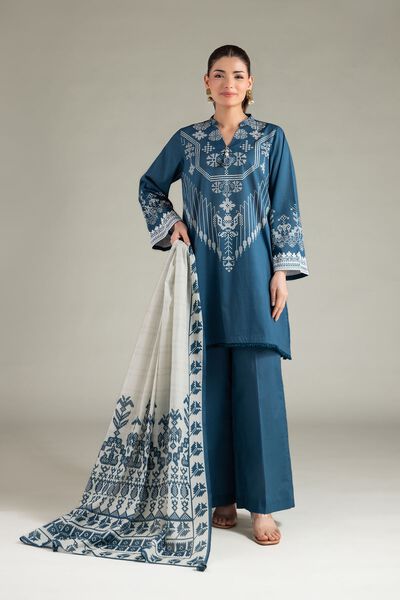 Embroidered | Lawn | Fabrics 3 Piece | GBP 24.50