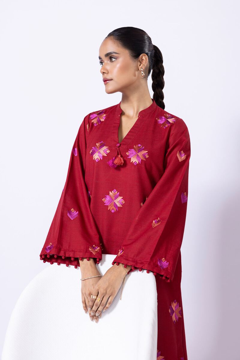 Embroidered | Khaddar | Kurta | null