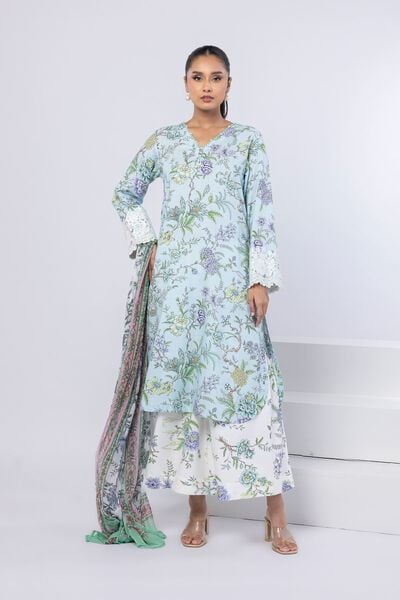 Printed | Dull Raw Silk | Pants | GBP 15.00
