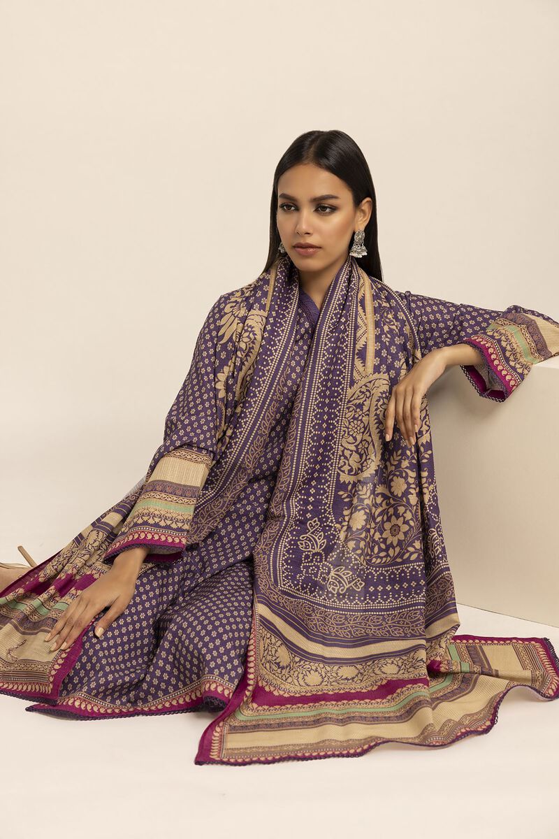 Embroidered | Light Khaddar | Fabrics 3 Piece | null