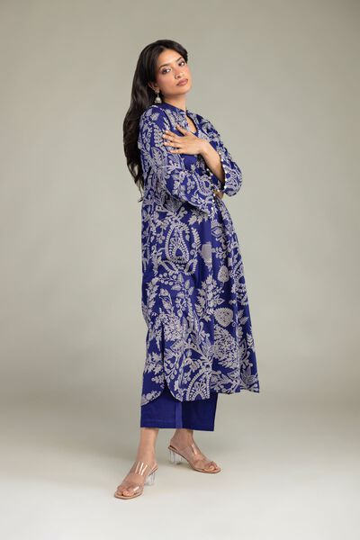 Cambric | Floral Navy Pants | GBP 25.00