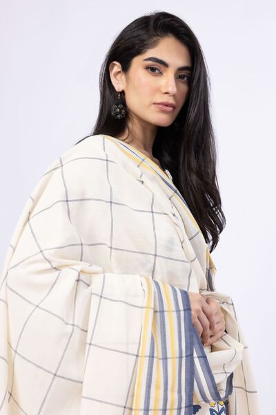Dyed | Handwoven Cotton | Dupatta | GBP 20.00