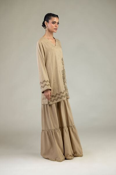 Embroidered | Raw Silk | Raw Silk Pants | GBP 25.00