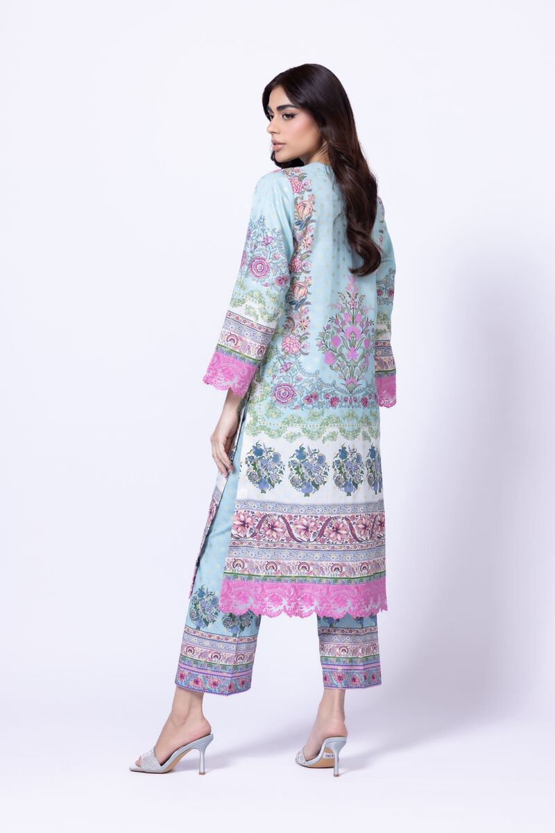 Embroidered | Cotton Polyester Broshia Jacquard | Kurta | null