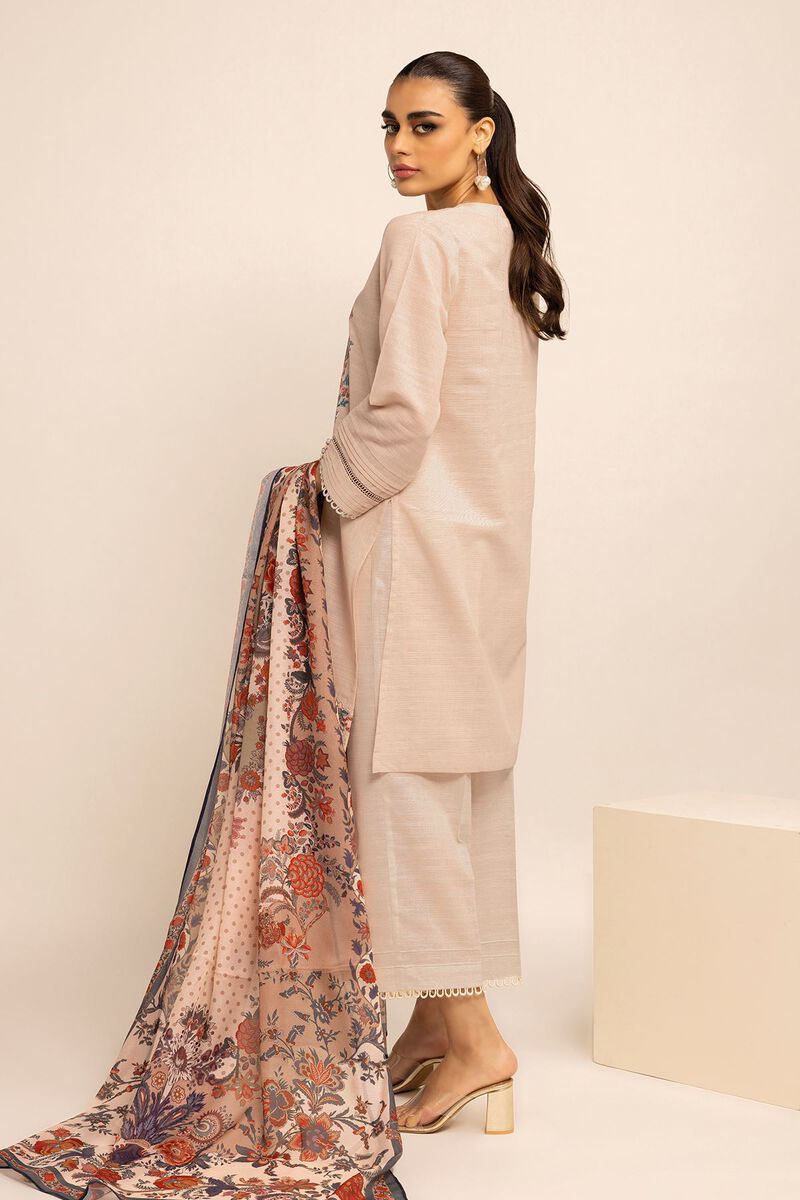 Embroidered | Crosshatch | Fabrics 3 Piece | null