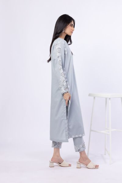 Embroidered | Linen Cotton | Pants | GBP 20.00