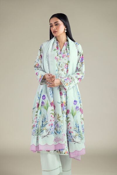 Embroidered | Lawn | 3-Piece Lawn Tailored | GBP 50.00