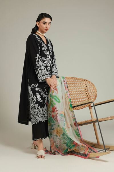 Embroidered | Cambric | Tailored 3 Piece | GBP 60.00