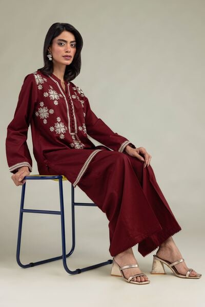 Embroidered | Cotton Dobby | Cotton Dobby Kurta | GBP 35.00