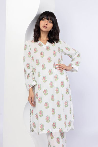 Printed | Cambric | Kurta | GBP 15.00
