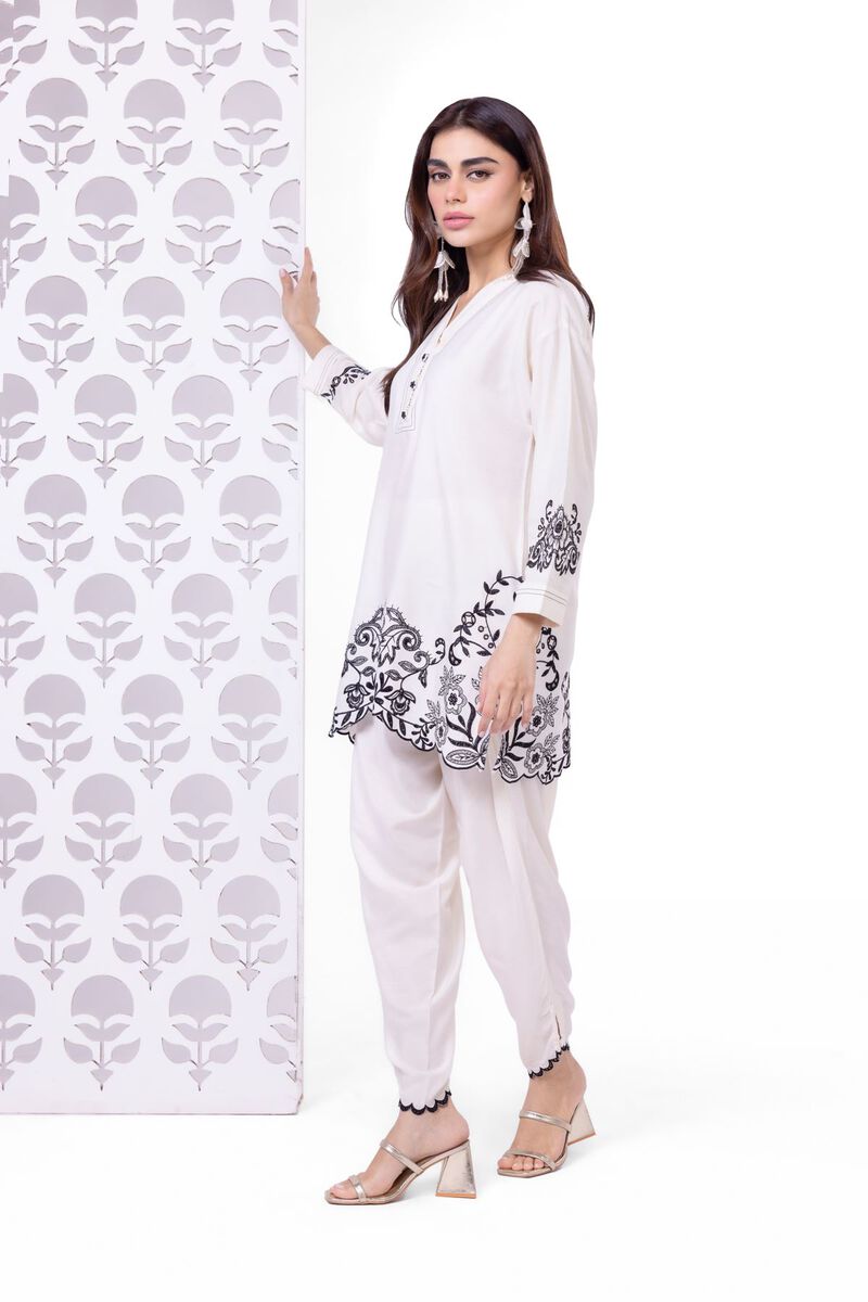 Embroidered | Raw Silk | Kurta | null