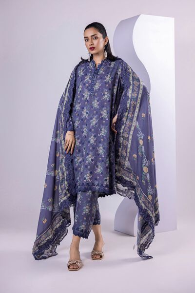 Embroidered | Light Thai Silk | Dupatta | GBP 35.00
