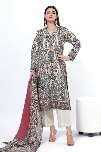 Printed | Lawn | Fabrics 3 Piece | GBP 15.00