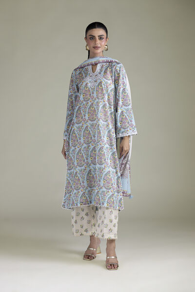 Embroidered | Cambric | Tailored 3 Piece | GBP 55.00
